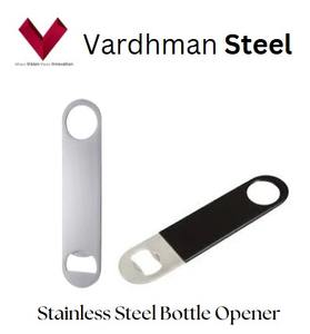 Stainless Steel Flat Bottle Opener <b>Heavy</b> <b>Duty</b> Cap Remover with Key Lifter Dishwasher <b>Safe</b> - Product Image 5
