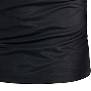 Vêtements pour hommes de taille plus polos pour hommes 100% coton polyester demi-fermeture éclair polos de bonne qualité OEM avec logo personnalisé - Product Image 4