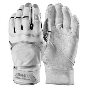Gants de frappe de baseball professionnels personnalisés 100% polyester durable léger respirant unisexe couleur et logo personnalisés - Product Image 1