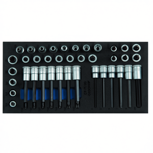 Gedore 3/8'' <b>Screwdriver</b> <b>Bit</b> Socket <b>Set</b> Check-Tool Module Product - Product Image 2