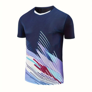 Ropa Deportiva Profesional para Niños, Camiseta de Tenis de Alta Calidad, Ecológica, Cómoda, Ligera, de Secado Rápido, Unisex, Frente - Product Image 2