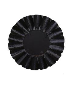 Miroir mural décoratif à cadre rond en métal de style floral pour le salon, la chambre à coucher, le bureau et la maison. - Product Image 6