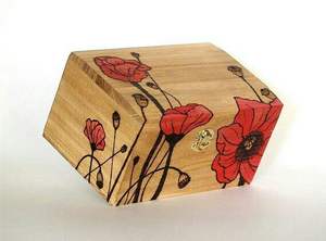 CAPTIVATING DESGIAN NATURAL <b>WOODEN</b> Premium Printed Home <b>Wooden</b> Tabletop <b>Spice</b> Box With Separate Compartments for <b>Spices</b> and - Product Image 6