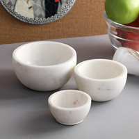 Bol décoratif élégant en marbre blanc artisanal, personnalisable, écologique, pour salades de fruits, décoration de la maison, cuisines de luxe, espaces repas