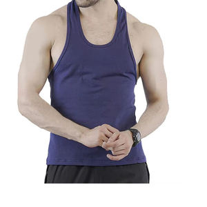 Meilleur fabricant Logo personnalisé Gym Fitness Séchage rapide Débardeurs pour hommes Débardeur d'entraînement style décontracté pour les muscles à vendre - Product Image 2