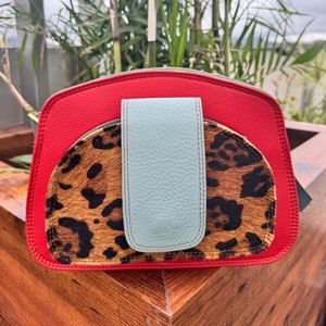 Nouveaux cheveux sur imprimé Animal sac à rabat en cuir coloré sac à main en cuir recyclé sac à bandoulière fait à la main sac à bandoulière pour femmes - Product Image 5