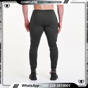 Pantalones deportivos ajustados de alta calidad para hombre, pantalones deportivos ajustados personalizados, ropa de calle deportiva Cargo, pantalones de chándal informales - Product Image 2