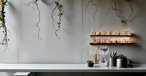 Mesure de cheville de jigger en laiton Capacité enduite de chrome-60 ml (2 oz) et 30 ml (1 oz) Mesure de cheville double face en relief - Product Image 5