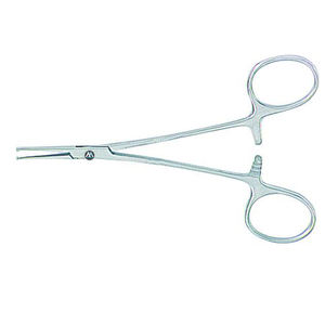 Pince hémostatique HALSTEAD-MOSQUITO MICRO 12cm Instruments chirurgicaux dentaires incurvés en acier inoxydable - Product Image 2