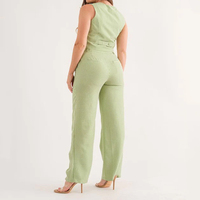 Nouvelle arrivée Ensembles décontractés pour femmes imprimés de logo personnalisé pour l'hiver/ensemble court 100% coton uni de couleur unie pour femmes en vente