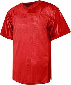 Camiseta de fútbol americano para equipo de fútbol por sublimación de diseño personalizado barato de fábrica al por mayor de alta calidad servicio OEM - Product Image 1