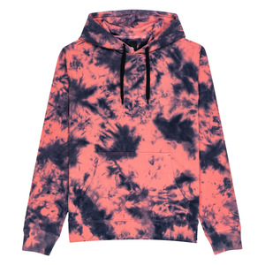 2025 haute qualité personnalisé classique plaine en gros vêtements d'extérieur OEM ODM Service vêtements de rue à la mode hommes cravate teinture sweats à capuche - Product Image 1