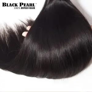 ผมแท้บราซิลแบบตรง Remy คุณภาพพรีเมียม แบบมัดหางม้า - Product Image 4