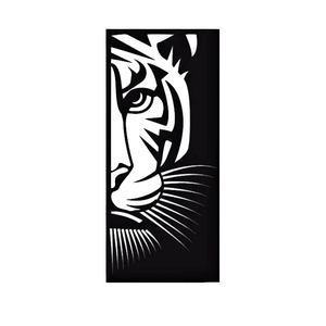 Diseños de corte láser de decoración de pared de alta calidad para el hogar, oficina, paneles de pared decorativos personalizables, hecho de Malasia, elegante, duradero - Product Image 1