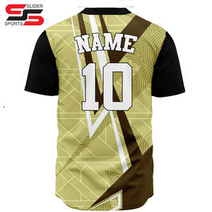 Wholesale Custom Letter Printed Embroidered V-Neck Jersey Sublimation Baseball Softball Uniforms <b>Stitched</b> Sets Including Plus - Product Image 6