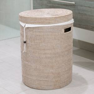 Cesta de mimbre para almacenamiento y organización de ropa, organizador de ropa tejido, precio directo de fábrica - Product Image 5