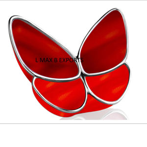 โกศใส่ศพผีเสื้อไข่มุกแดงสำหรับขี้เถ้ามนุษย์ - Product Image 1