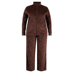 Ensemble de survêtement en velours doublé de polaire pour femmes, ensemble chaud en deux pièces, sweat-shirt et pantalon de survêtement, vêtements de jogging d'hiver pour femmes - Product Image 1