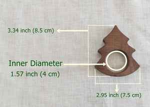 Ronds de serviette en rotin Décor de table en osier Ronds de serviette élégants pour table à manger - Product Image 3