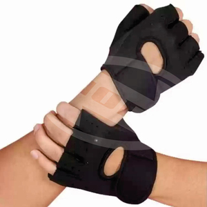 Guantes de gimnasio con logotipo personalizado para hombres, deportes al aire libre, guantes de levantamiento de pesas para entrenamiento - Product Image 2