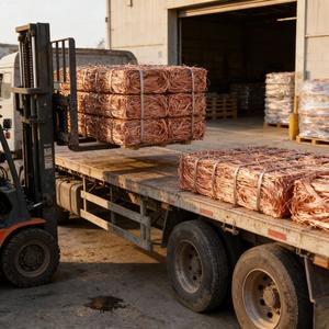 Déchets de fil de cuivre, fils de cuivre pur brillant et nu, propres, 99,9 %, prêts pour la fonte, le recyclage et la fourniture en gros volume - Product Image 6