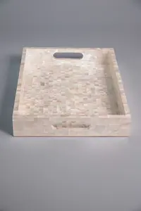 ประณีตออกแบบคลาสสิกแม่ของเพิร์ลฝังถาดสำหรับตกแต่งซับเสิร์ฟถาดทำด้วยมือขายส่งในเวียดนาม - Product Image 4