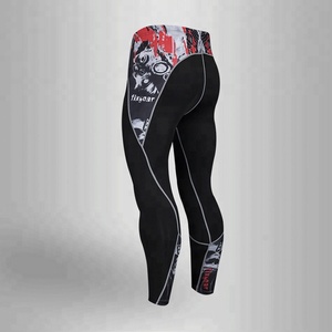 Conçu sur mesure hommes Fitness Compression Rash Guard uniforme Gym entraînement costume pour course et entraînement vêtements de Compression - Product Image 6