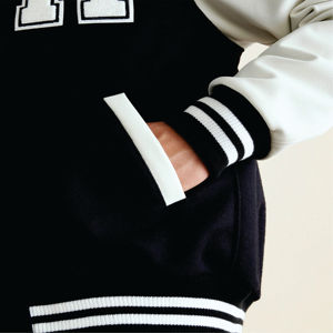 Nouveau design de vestes d'université lâches, patchs en chenille, bombardier Letterman, vestes de baseball pour hommes - Product Image 6