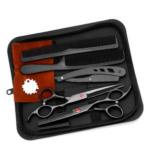 ชุดอุปกรณ์ตัดผมสแตนเลสระดับมืออาชีพ ทนทาน คุณภาพสูง บรรจุภัณฑ์พร้อมโลโก้สั่งทำ สำหรับร้านทำผมส่วนตัว IMANS - Product Image 1