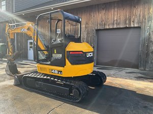 Excavadora de cadenas JCB 8026 de 2.6 toneladas con motor Perkins, hidráulica Kawasaki, control PLC y alta eficiencia - Product Image 6
