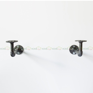 KTT68014 <b>Wall</b>-<b>Mounted</b> Pipe <b>Shelf</b> 80x30 cm for Living Room Space - Product Image 3