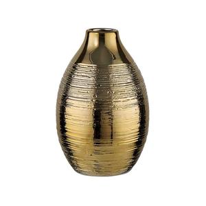 การออกแบบทำด้วยมือที่กำหนดเองที่ดีที่สุดสำหรับการตกแต่งบ้านการตกแต่งด้วยมือที่ดีที่สุดในร่มและการออกแบบด้วยมือแจกันต้นไม้สีทองและแจกันดอกไม้ - Product Image 1