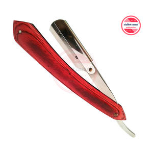 Rasoir de barbier professionnel | Instruments de beauté barbier Salon de coiffure rasoir de rasage de cheveux Logo personnalisé - Product Image 1