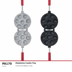 Fida Stovetop Cookie <b>Pan</b> <b>Cast</b> Iron Madeleine - Product Image 3