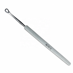 Ear Wax <b>Removal</b> Tool Professional <b>Earwax</b> Cleaner <b>Kit</b> Medical Stainless Steel Manual Ear Picker Loop Curette Q Tip CE Certified - Product Image 1