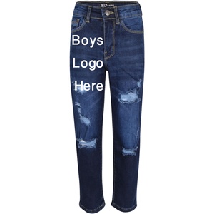 100% orienté vers l'exportation unisexe garçons enfants Denim jean pantalon en gros OEM Type approvisionnement de haute qualité durable enfants Denim de BD - Product Image 5