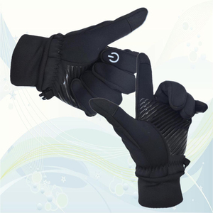 Gants de course décontractés et tendance, respirants, pour l'extérieur, en tissu extensible, pour des performances optimales - Product Image 6