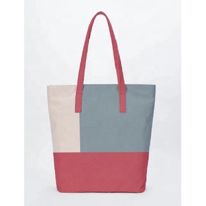 Lavable en machine sophistiqué résistant à la déchirure coton tissé réutilisable GOTS certifié épaule sacs d'épicerie à la mode en vente - Product Image 2