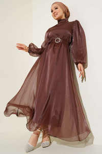 Nouvelle saison femmes été vêtements islamiques robe Abaya caftan tunique dubaï musulman islamique mode turc fait robes islamiques - Product Image 6