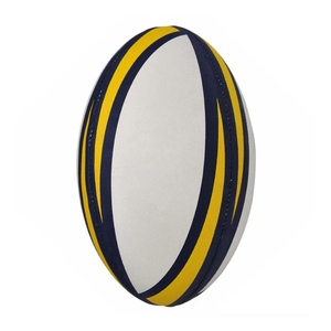 Balón de Rugby de Cuero PU Fabricado en Fábrica, Duradero, Profesional, Ligero, con Logotipo Personalizado, para Entrenamiento y Partido - Product Image 5