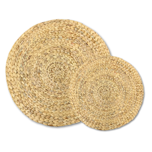 จานรองแก้วผักตบชวาทนทานและสง่างาม: จานรองแก้วผักตบชวาจากเวียดนาม - Product Image 1