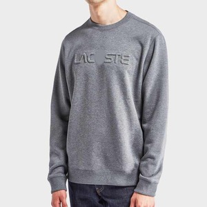 2025 Custom Men's 100% Cotton Sweatshirt and Hoodie Warm <b>Crewneck</b> 3D Embossed Streetwear Casual Digital Printing for Winter - Product Image 5