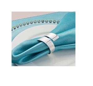 Rond de serviette en acier inoxydable pour décoration de table de fête de mariage Hôtels et restaurants Rond de serviette en acier inoxydable de table - Product Image 6