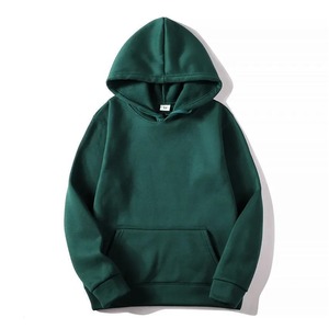 Sudaderas con capucha de lana Streetwear pulóver bordado Unisex 100% algodón Sudadera con capucha Logotipo de impresión Digital personalizado cuello alto pecho personalizado - Product Image 5
