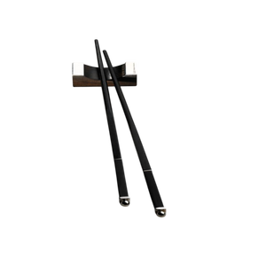 Juego de palillos de alta calidad al por mayor juego de palillos de acero inoxidable antideslizantes resistentes a altas temperaturas - Product Image 3