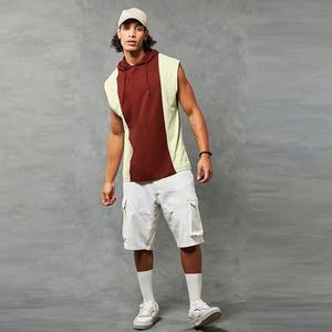 <b>Men's</b> Casual Quick Dry Workout <b>Hoodie</b> Tank Top Gym Muscle Tee Fitness Bodybuilding <b>Sleeveless</b> T Shirt - Product Image 2