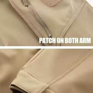 Veste Softshell pour homme en toile respirante, coupe-vent, écologique, fabriquée par des professionnels, décontractée, pour l'extérieur, mode hiver - Product Image 5