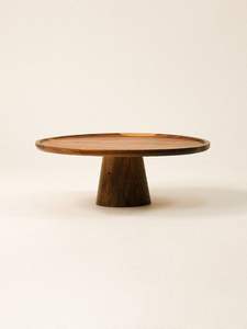 WALUNT UNIQUE DESGIN FAIT À LA MAIN GÂTEAU D'ANNIVERSAIRE DE FORME ARRONDIE Support DE SERVICE Pour Fête Célébration Gâteau En Bois - Product Image 3