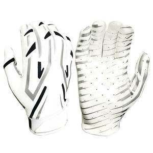 Gants de football américain de sublimation d'université personnalisés de style tendance Gants d'uniforme de football américain d'entraînement personnalisés - Product Image 5