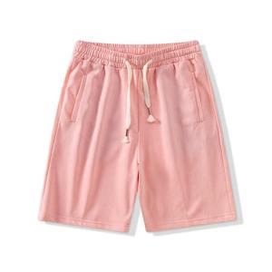 <b>Men's</b> Summer Sports Jogger <b>Shorts</b> 100% Cotton Woven Breathable Mid Waist Formal Style with Leopard Digital Printing - Product Image 4